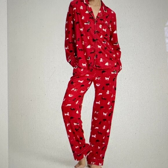 KATE SPADE HOLIDAY PETS PAJAMAS:NWT HOLIDAY PETS (DOGS & CATS) LARGE - Picture 2 of 12